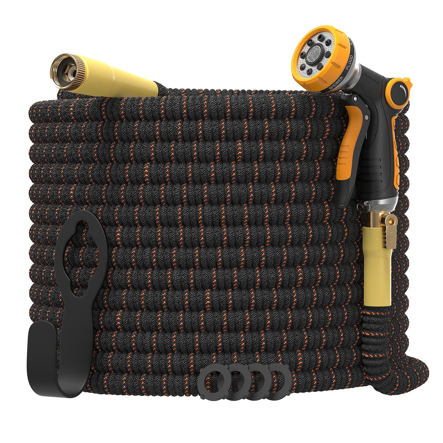 Garden Hose – Lightweight, Flexible Water Hose with Spray Nozzle