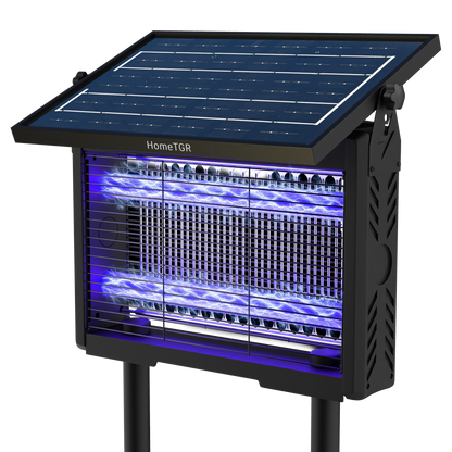 HomeTGR BZ2 Solar Bug Zapper Waterproof - Covers 3300 SQ.FT