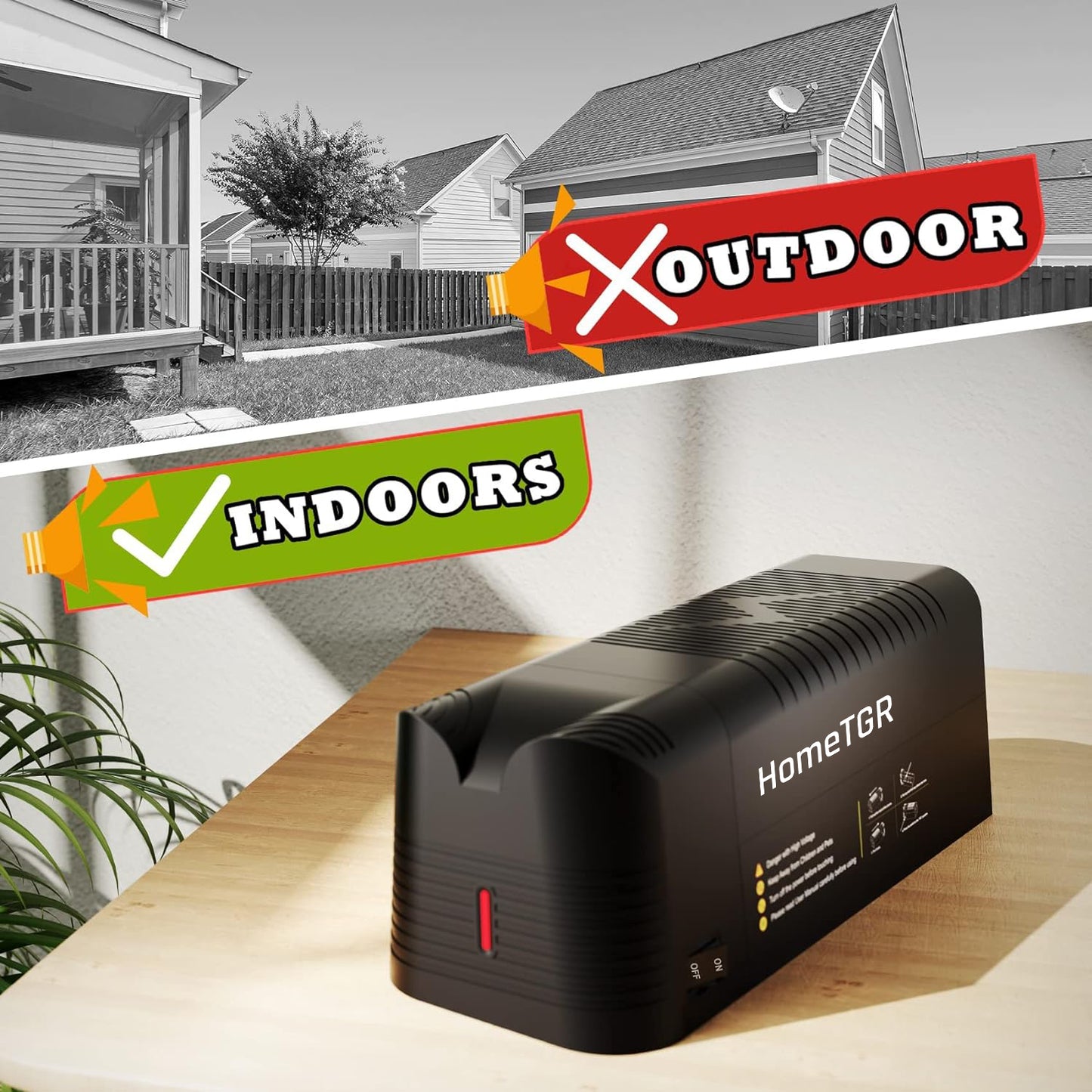 HomeTGR Indoor Electric Rat Trap